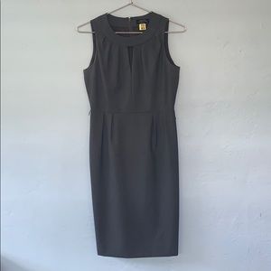 Grey Tahari fitted dress